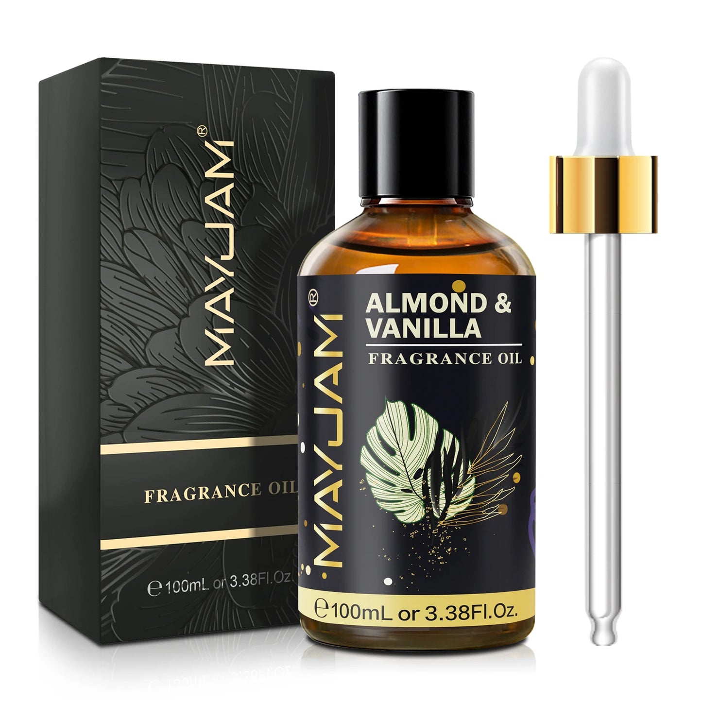 MAYJAM White Musk Baby Powder Almond Vanilla Scent Diffuser Oil,100ml Fruit Essential Oil Strawberry Watermelon Cherry Candle