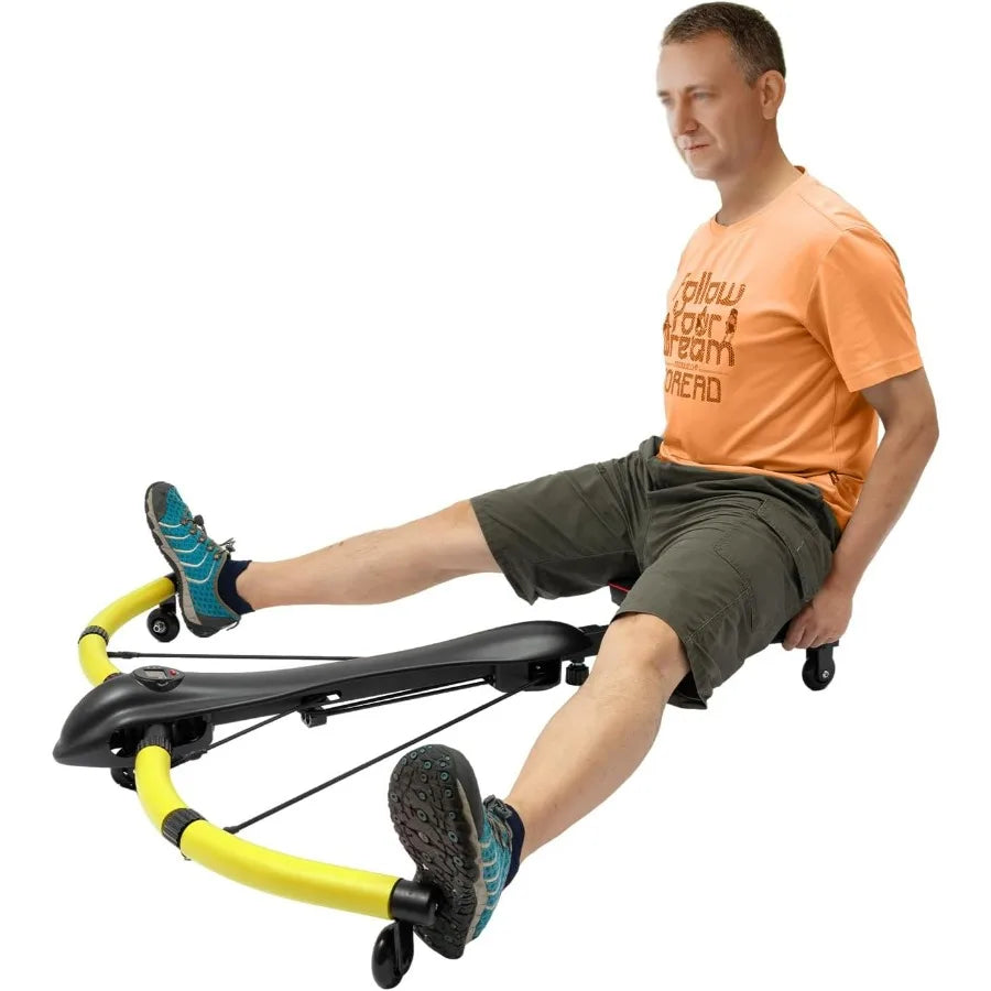 Squat Machine for Home, ab Machine Fitness Exercise Equipment for Abs and Total Body Workout, Body Strength Training Home Gym Fi