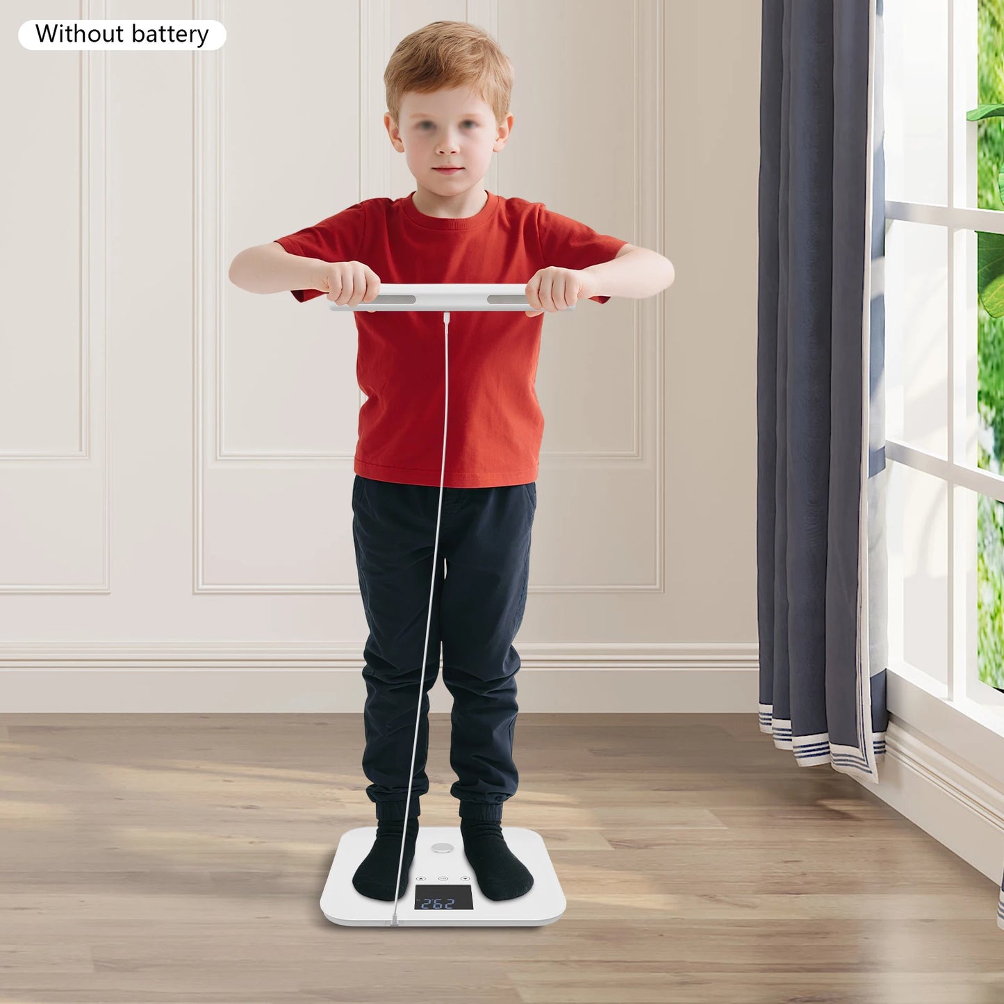 6V 8-Electrode Body Fat Scale Intelligent Electronic Scale, Weight Scale for Home Control Weight