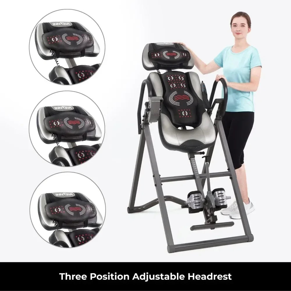 Customizable-Innova ITM6000 Advanced Heat And Massage Therapeutic Inversion Table