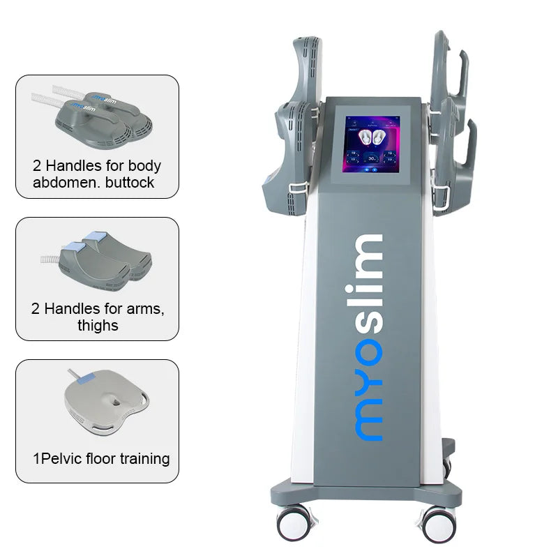 Professional MYOslim NEO 6500W RF Machine Hi-EMT Body Sculpting Fat Burning EMS Slimming Beauty Equipment