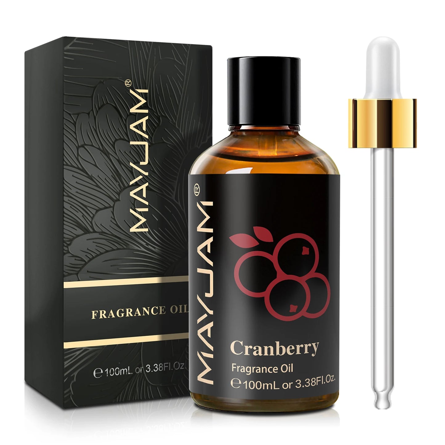 MAYJAM White Musk Baby Powder Almond Vanilla Scent Diffuser Oil,100ml Fruit Essential Oil Strawberry Watermelon Cherry Candle