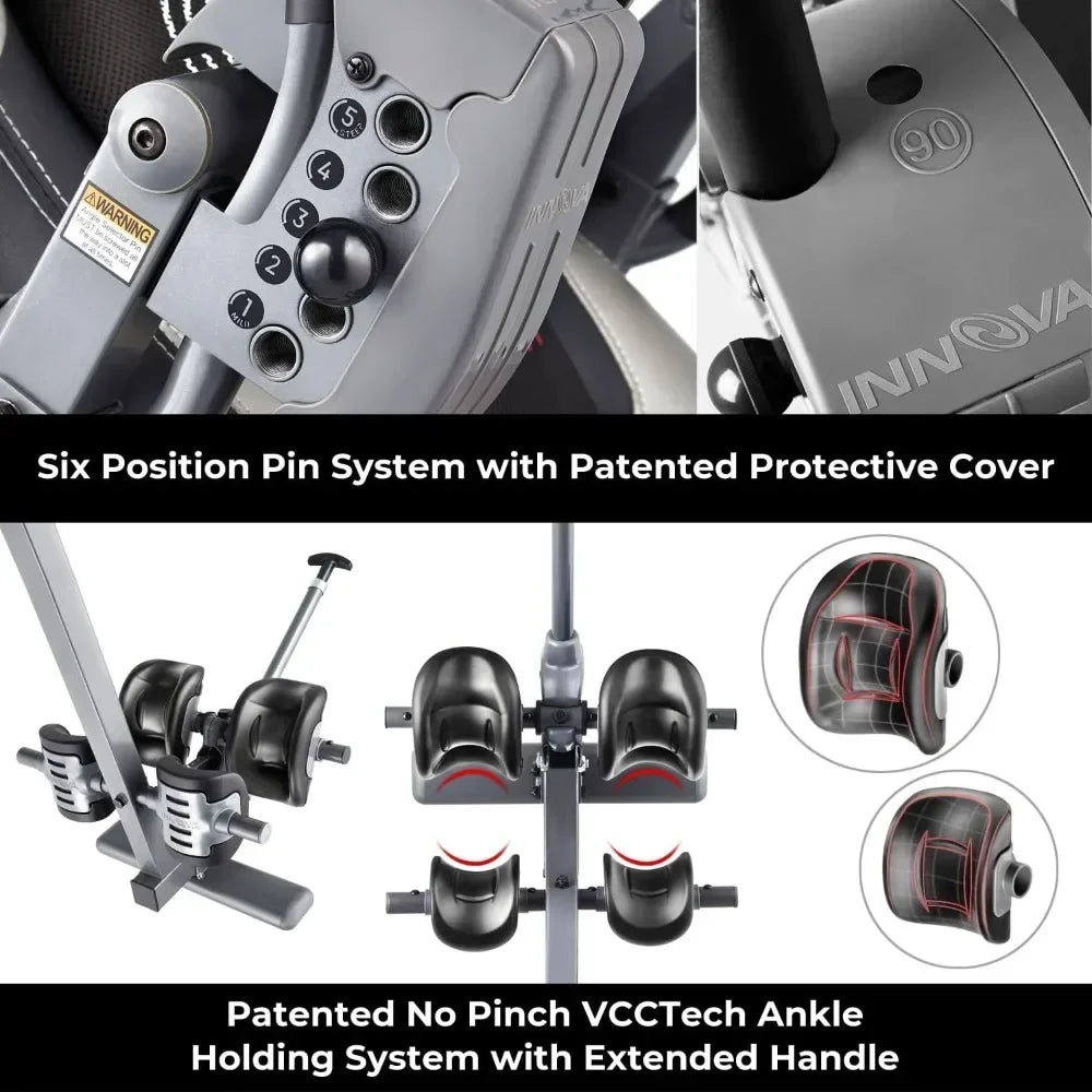 Customizable-Innova ITM6000 Advanced Heat And Massage Therapeutic Inversion Table