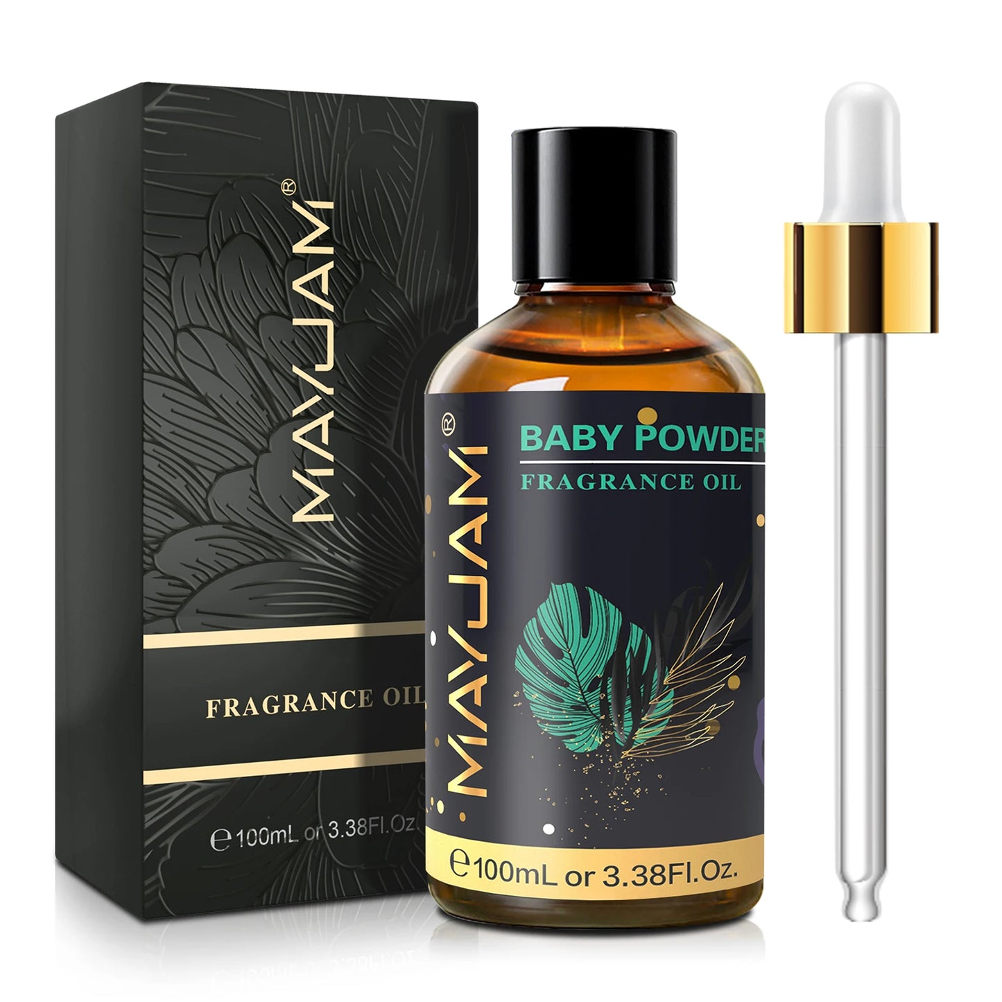 MAYJAM White Musk Baby Powder Almond Vanilla Scent Diffuser Oil,100ml Fruit Essential Oil Strawberry Watermelon Cherry Candle