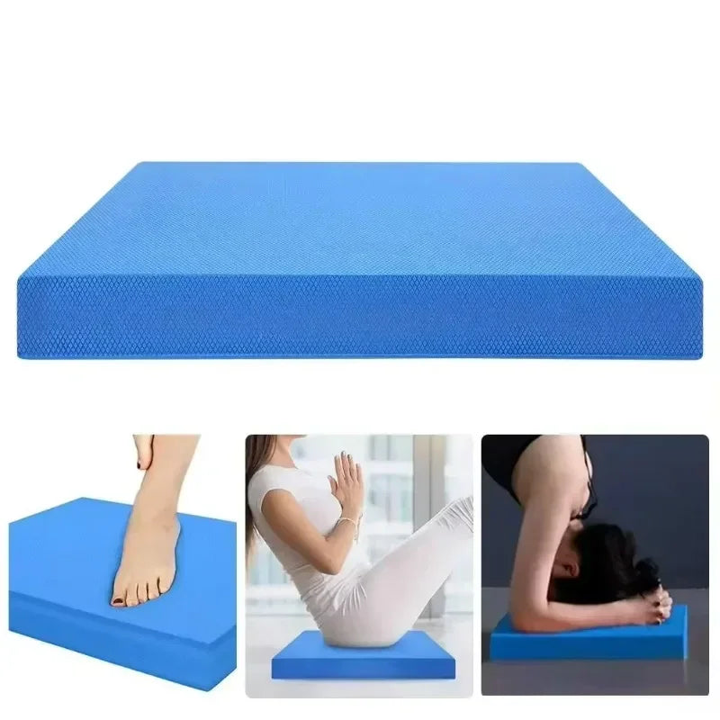 TPE Balance Pad - Soft High-Rebound Thick Cushion, Ideal for Yoga, Pilates, Plank Holds & Physical Therapy
